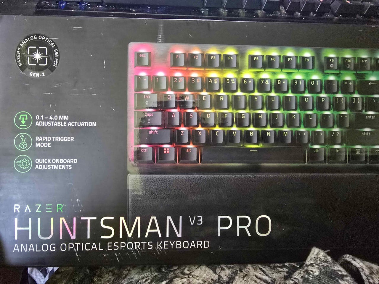 Razer Huntsman V3 Pro pelinäppäimistö RGB