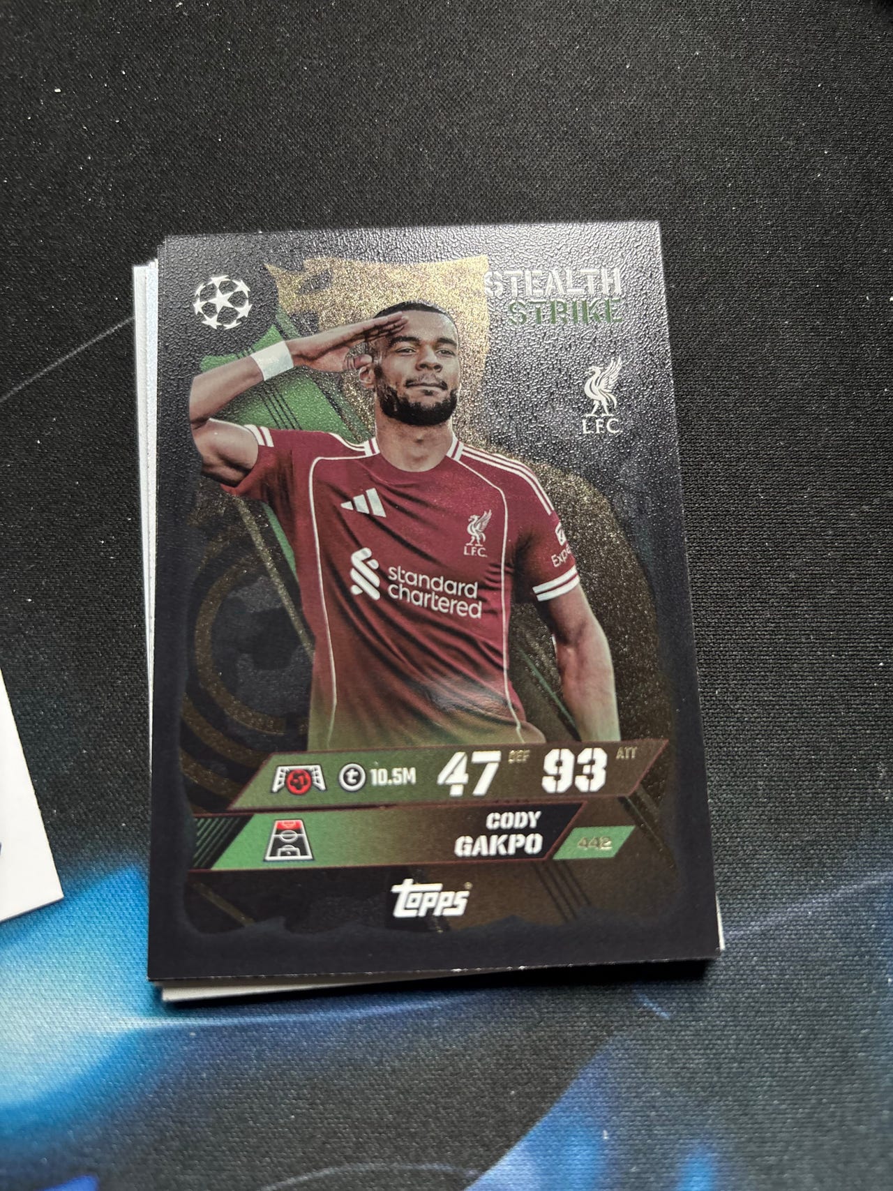 Topps jalkapallo keräilykortit