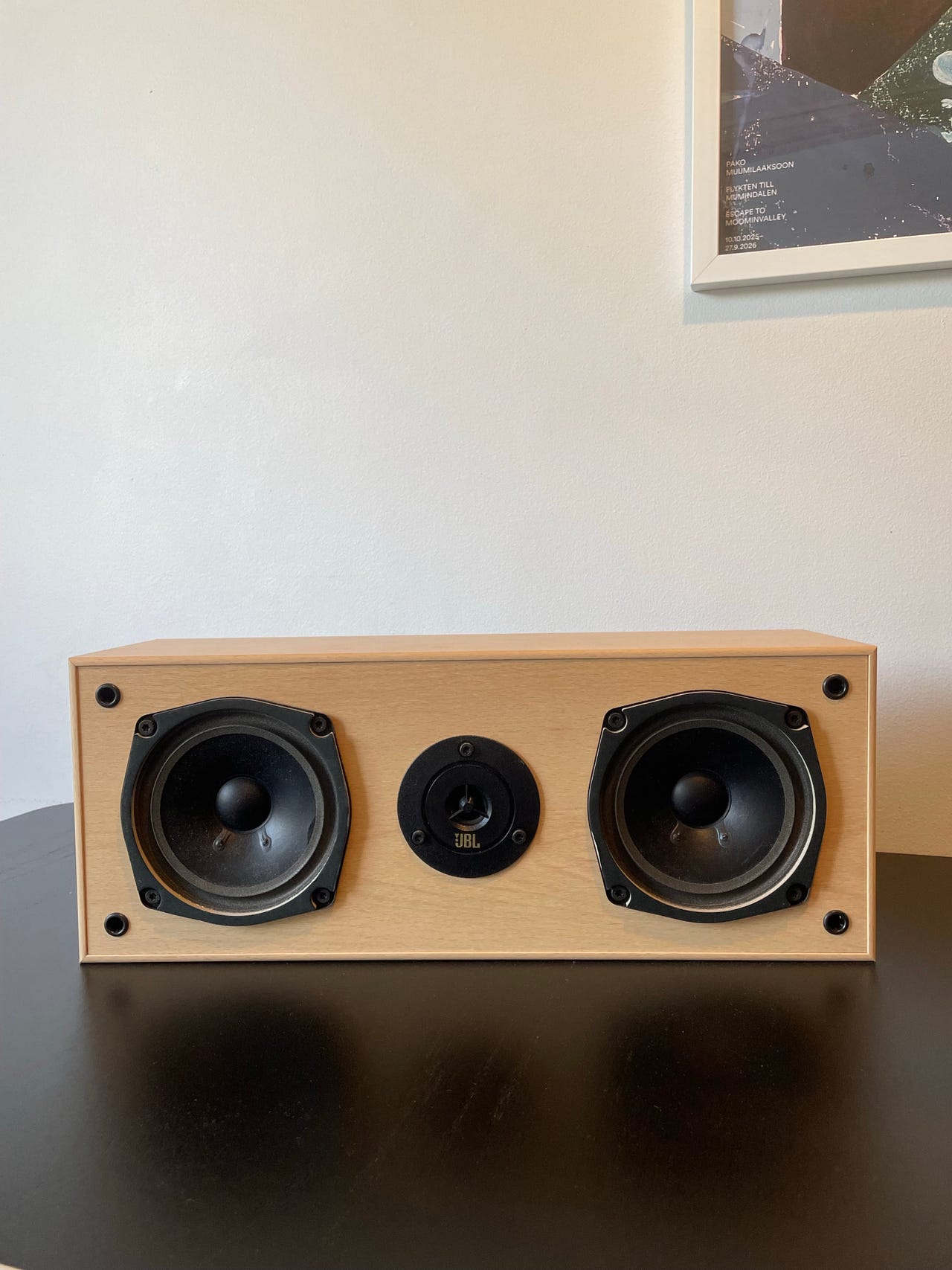 JBL SCS-175 center-kaiutin vaalea puu
