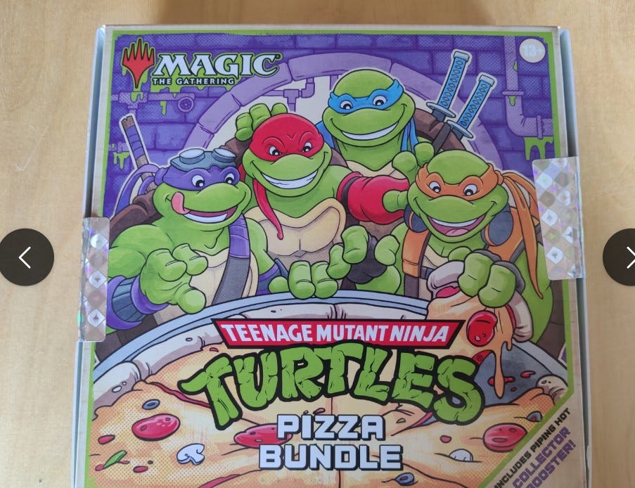 Magic: The Gathering | Teenage Mutant Ninja Turtles Pizza Bundle