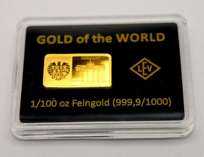 Saksa. Medal Berlin Freiheit 2021 - 1/100oz (.999 gold) ()