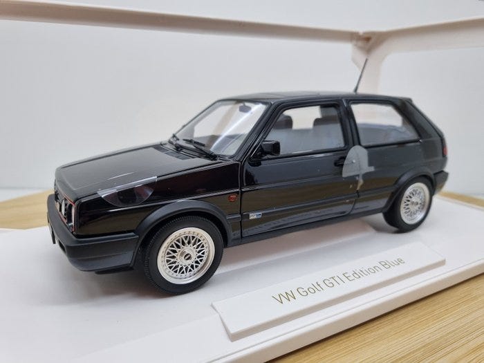Norev 1:18 - Pienoismalliauto - Volkswagen Golf II GTI Edition Bl