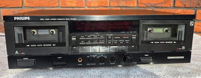 Philips - FC880 Kasettinauhuri-soitin