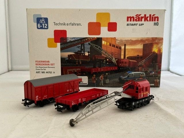 Märklin H0 - 44752 - Pienoisjunaradan tavaravaunusetti (1) - Käyn
