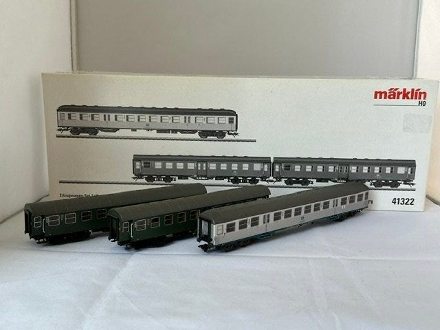 Märklin H0 - 41322 - Pienoisjunaradan matkustajavaunusetti (3) -