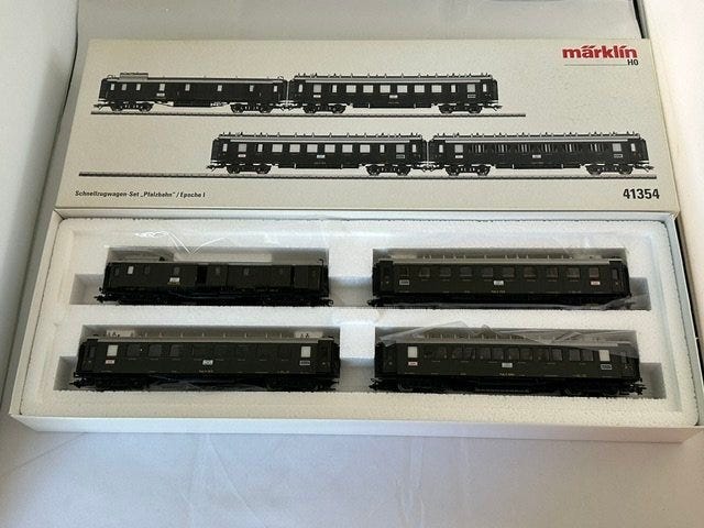 Märklin H0 - 41354 - Pienoisjunaradan matkustajavaunusetti (2) -