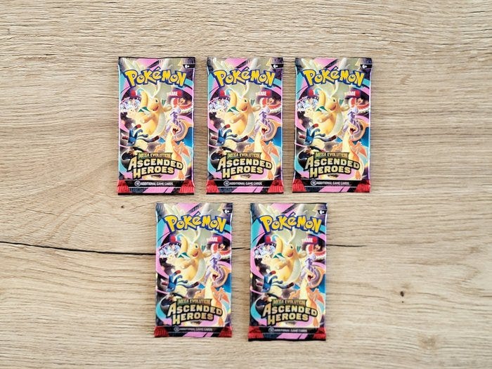 Pokémon - 5 Booster pack - Pokémon - Ascended Heroes booster pack