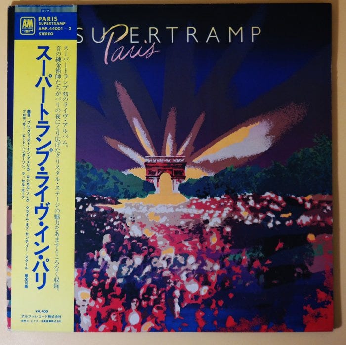 Supertramp - Paris / Great And Fantastic Live Release - 2 x LP-al