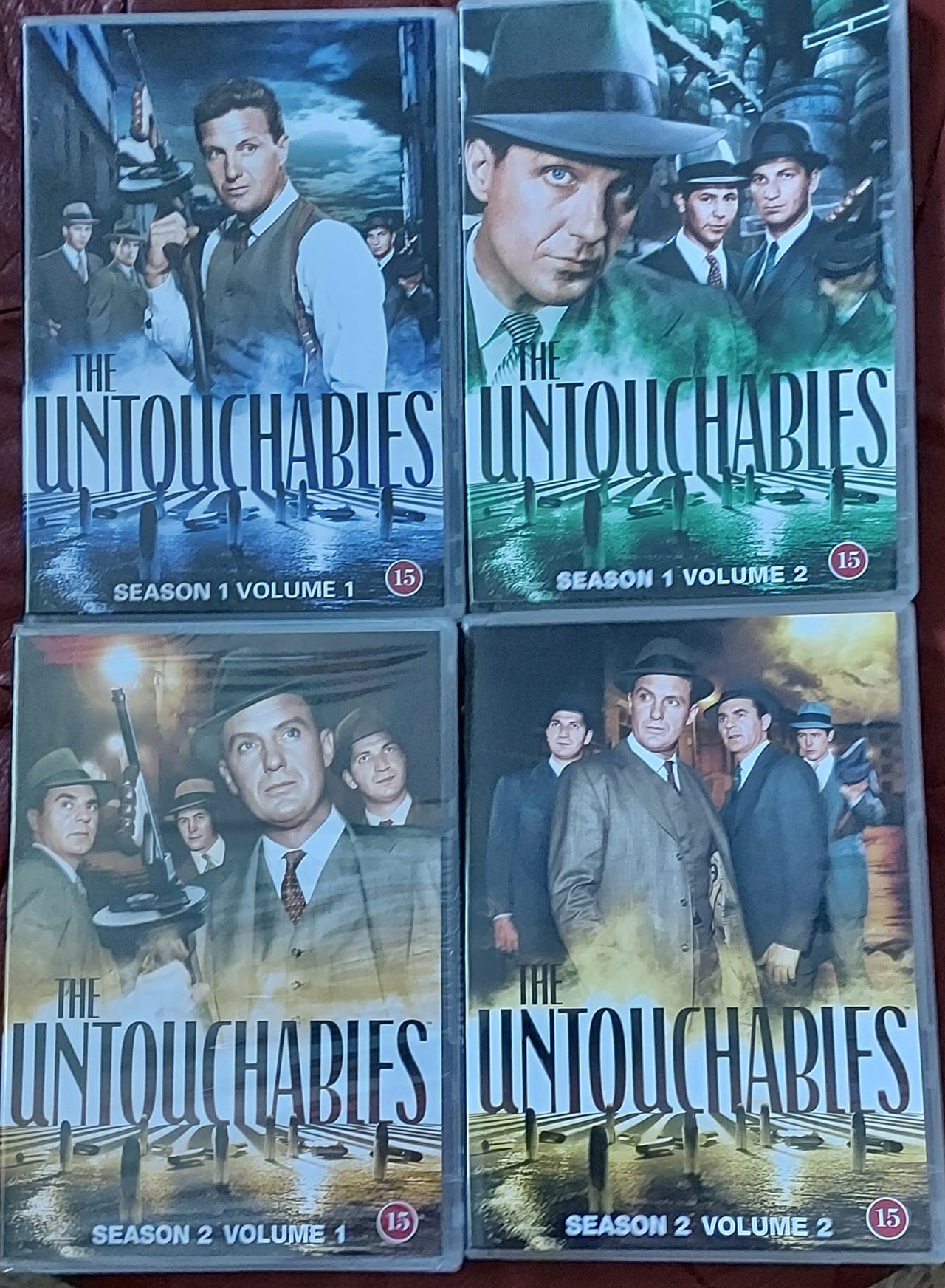 UNTOUCHABLES(アンタッチャブル) DVDボックスセット 　中古　美品 The Untouchables DVD-boksit kaudet 1–2 | Tori