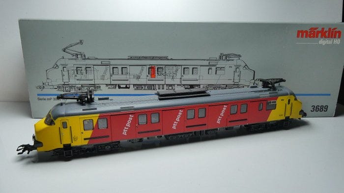 Märklin H0 - 3689 - Sähköveturi (1) - Motorpost MP3000 - NS
