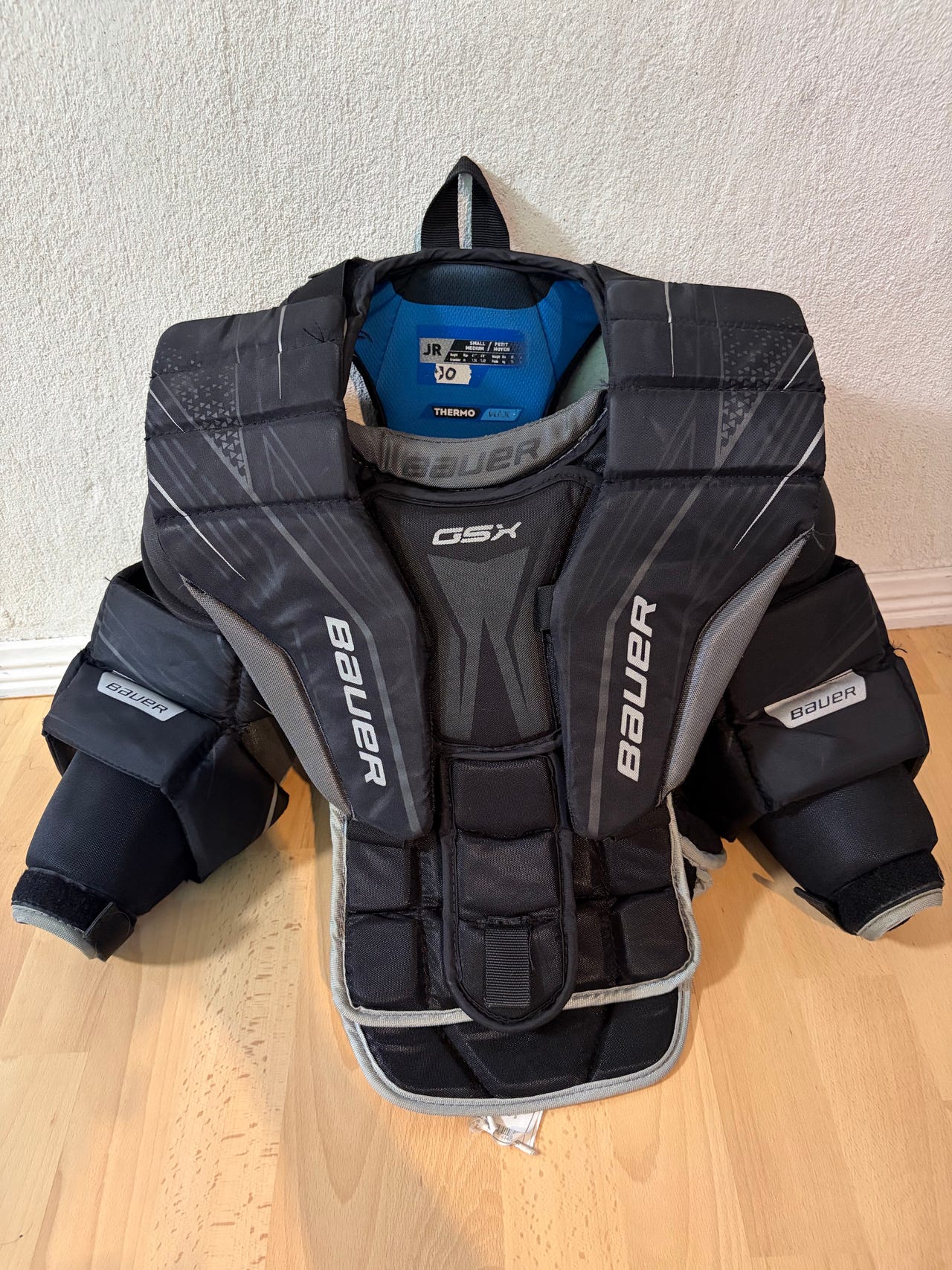Bauer GSX jääkiekkomaalivahdin rintapanssari JR S/M