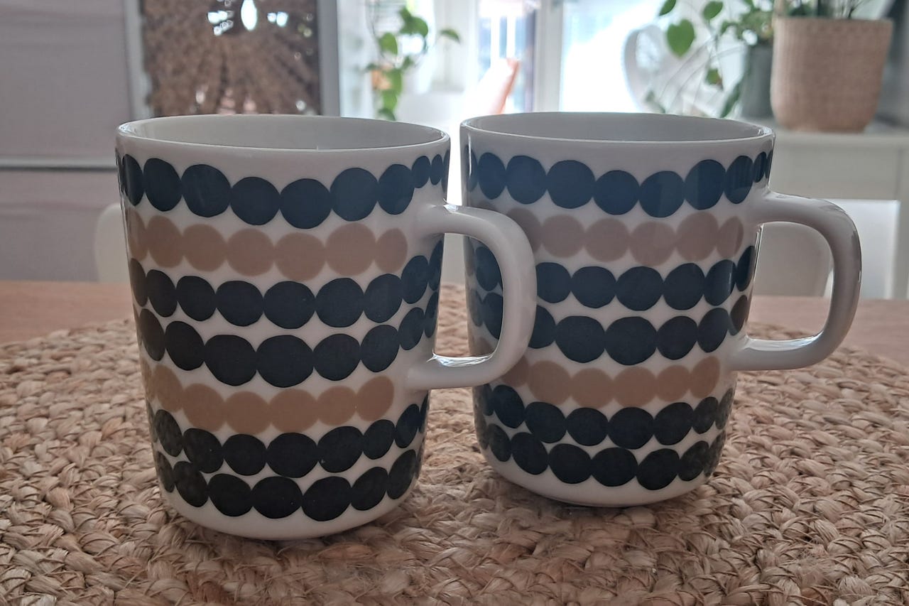 Marimekko Oiva Siirtolapuutarha Räsymatto -muki