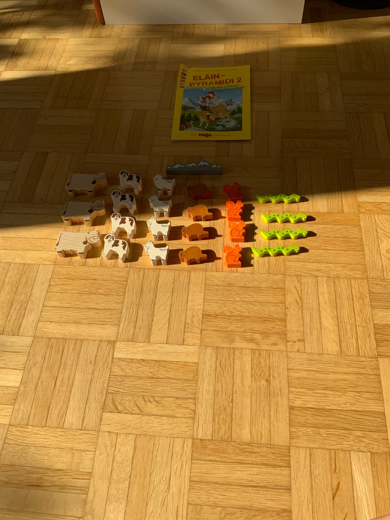 HABA Eläinpyramidi 2 u{d83e}u{dd8a}u{d83d}u{dc04}u{d83d}u{d