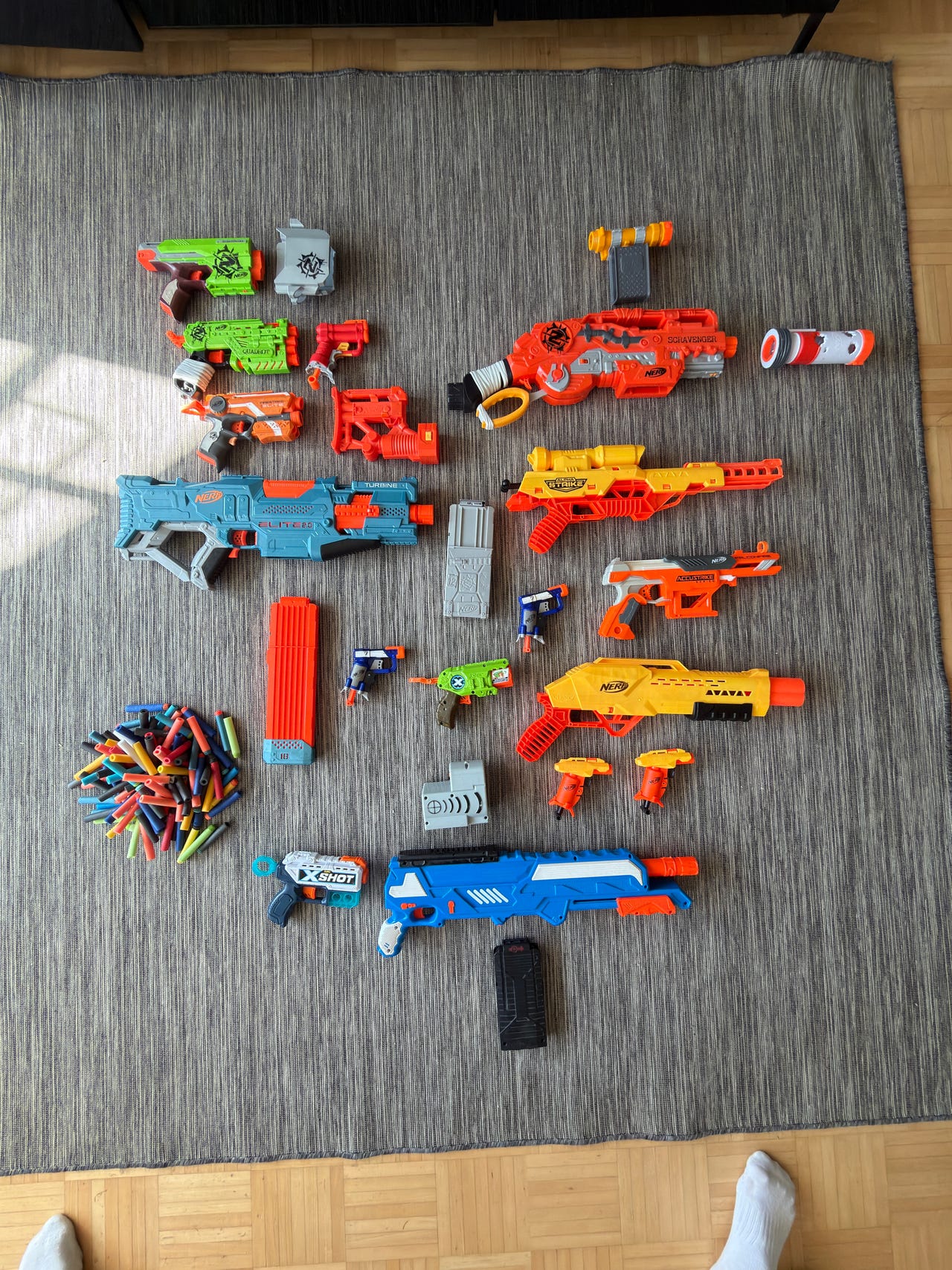 Nerf aseita.