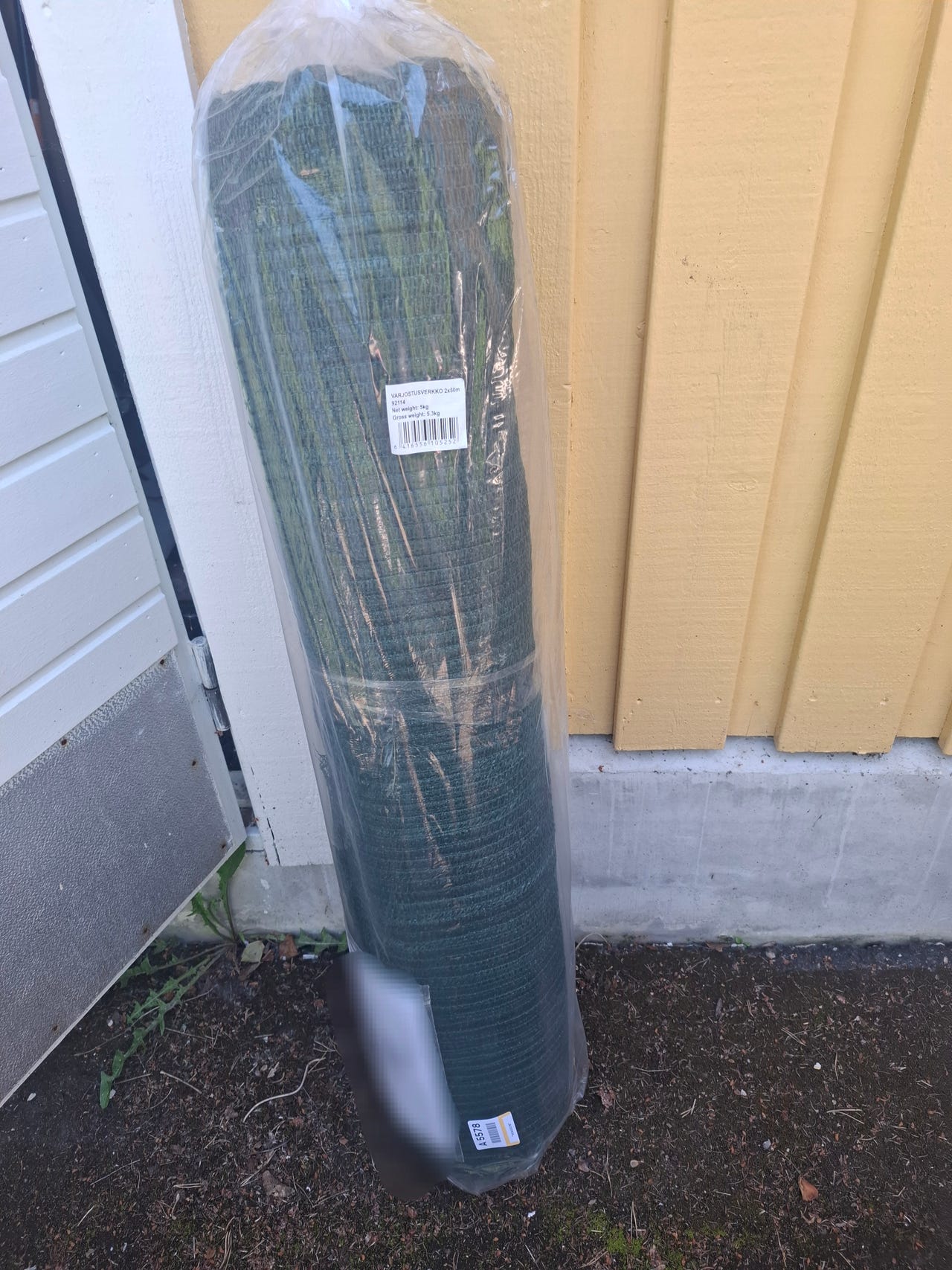 Varjostusverkko 2x50m UUSI