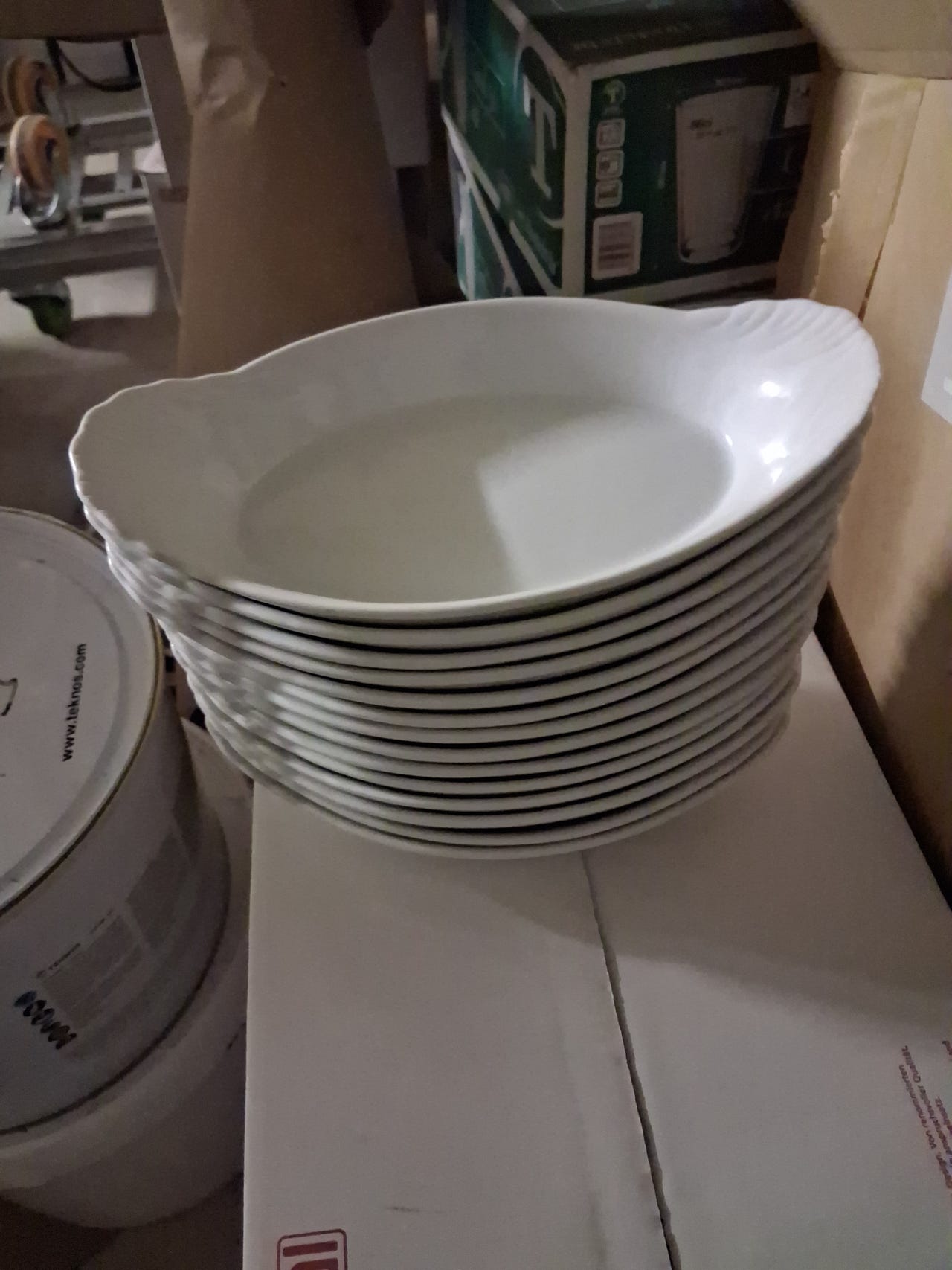 Rörstrand valkoinen soikea tarjoiluvati n. 32 cm