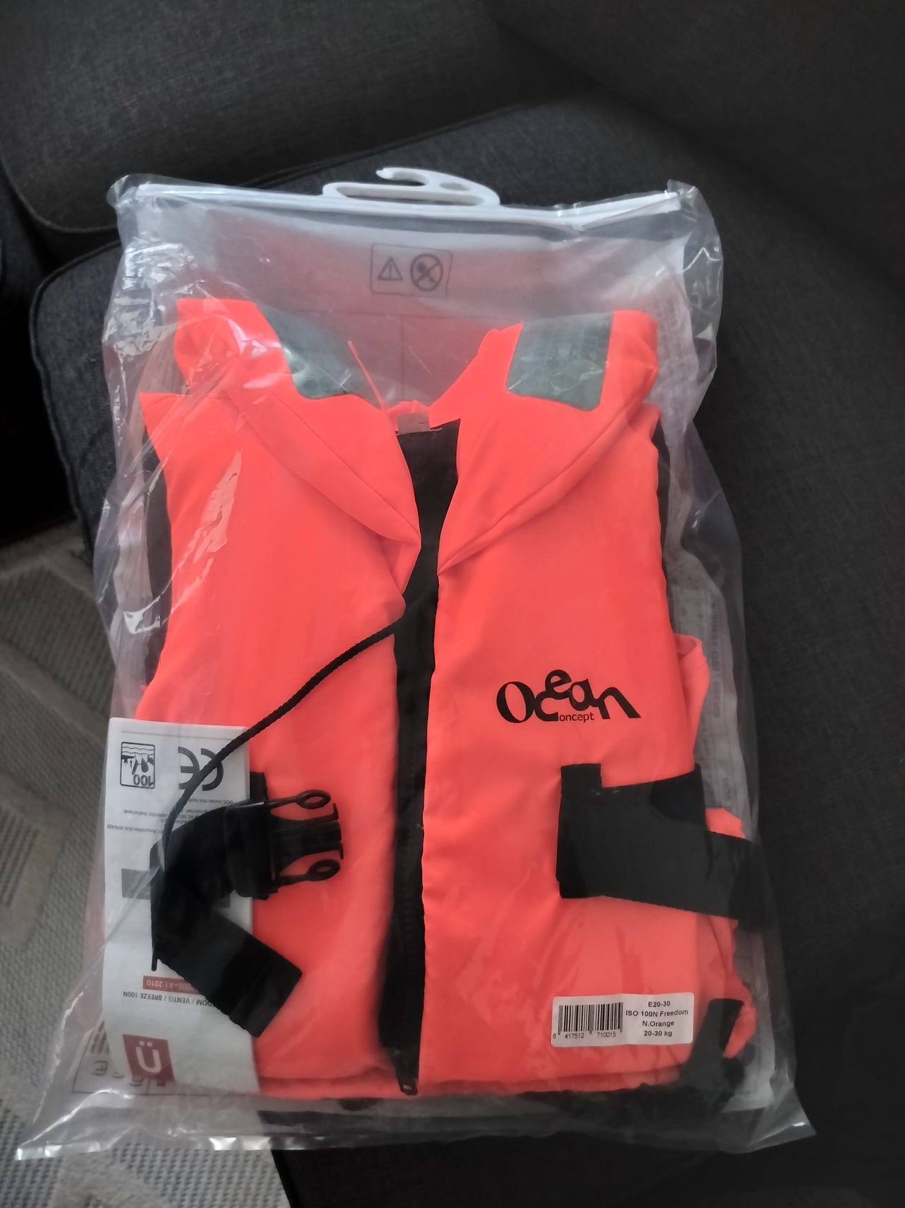 Pelastusliivi Ocean Concept ISO 100N Freedom 20-30 kg
