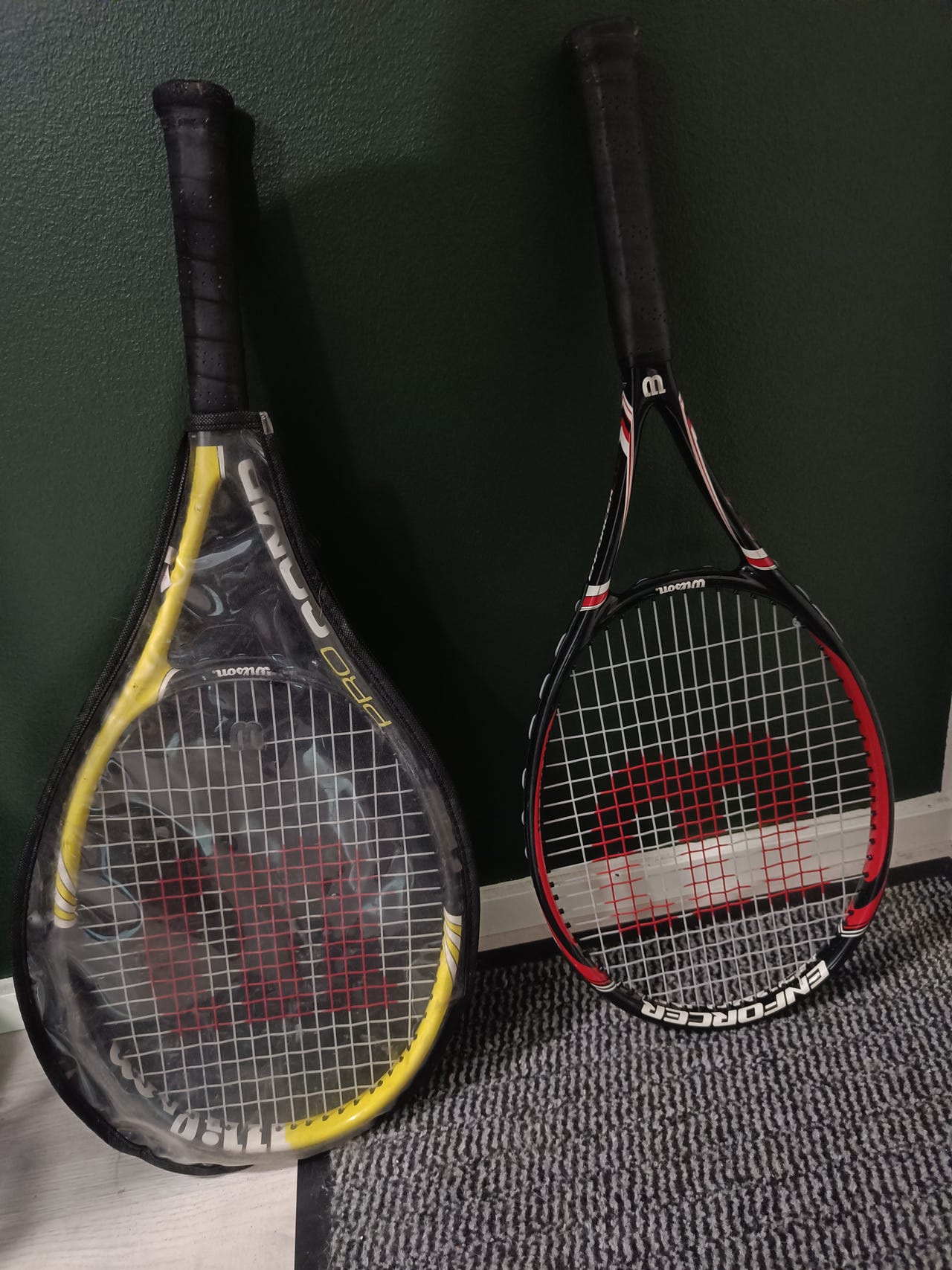 Wilson tennismailat (2 kpl)