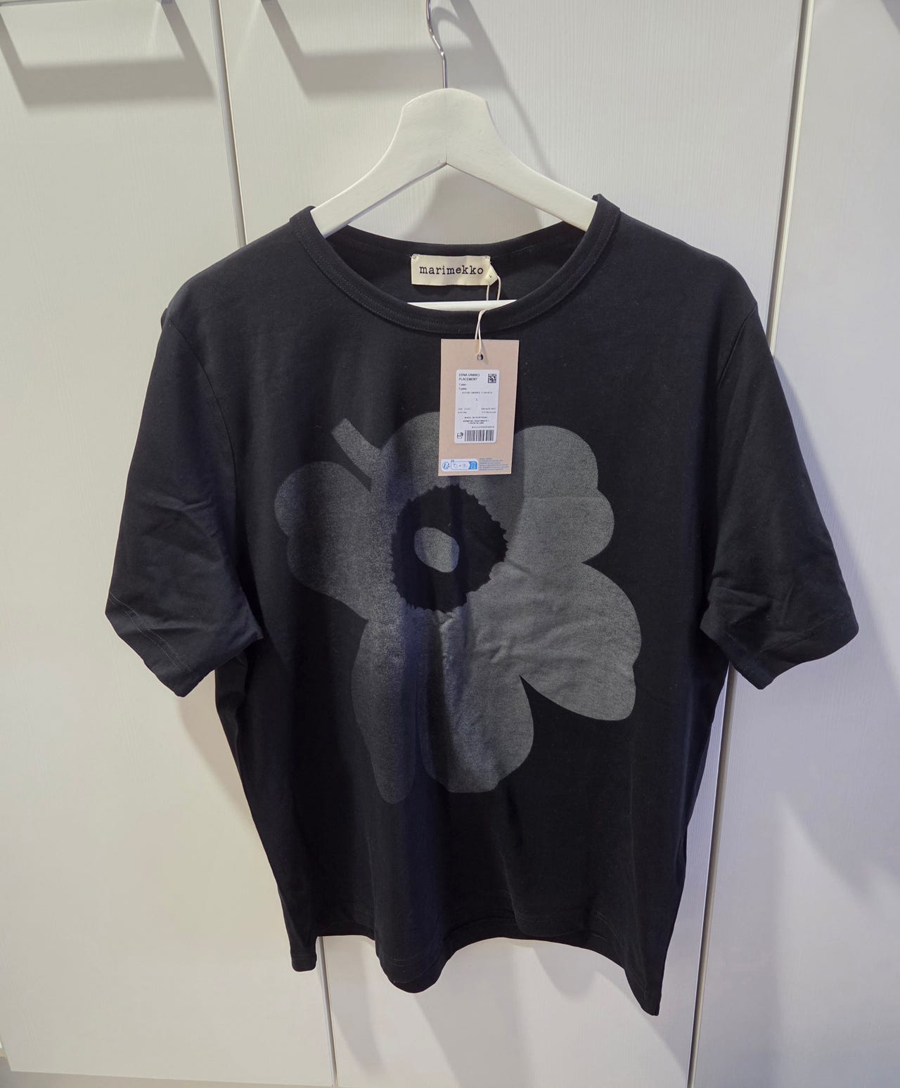 Marimekko t-paita Erna Unikko koko L