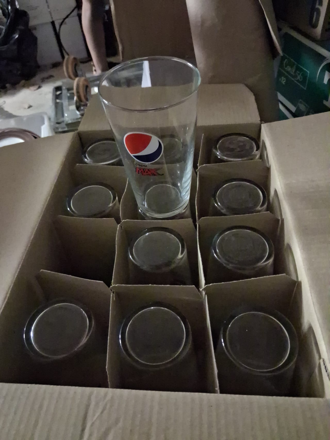 Pepsi Max juomalasit
