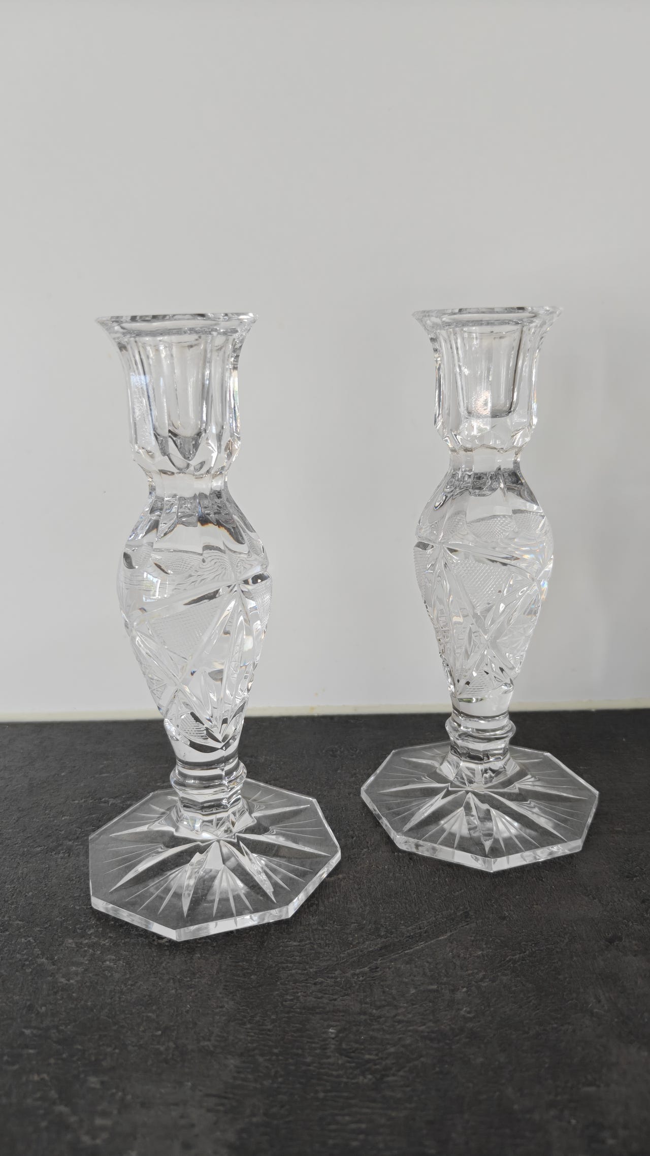 Bohemia Crystal kynttilänjalka 2 kpl
