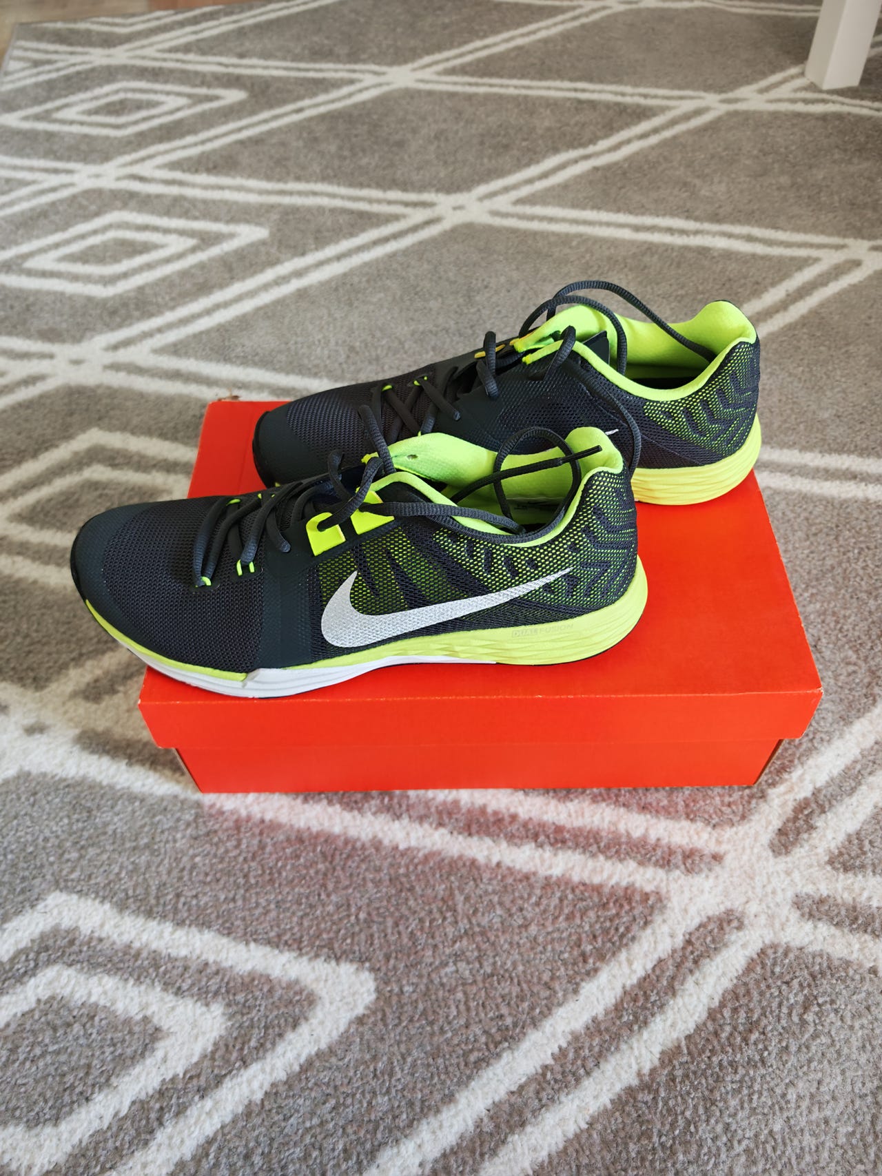 Nike Train Prime Iron DF treenikengät koko 42,5 musta–neonvihreä