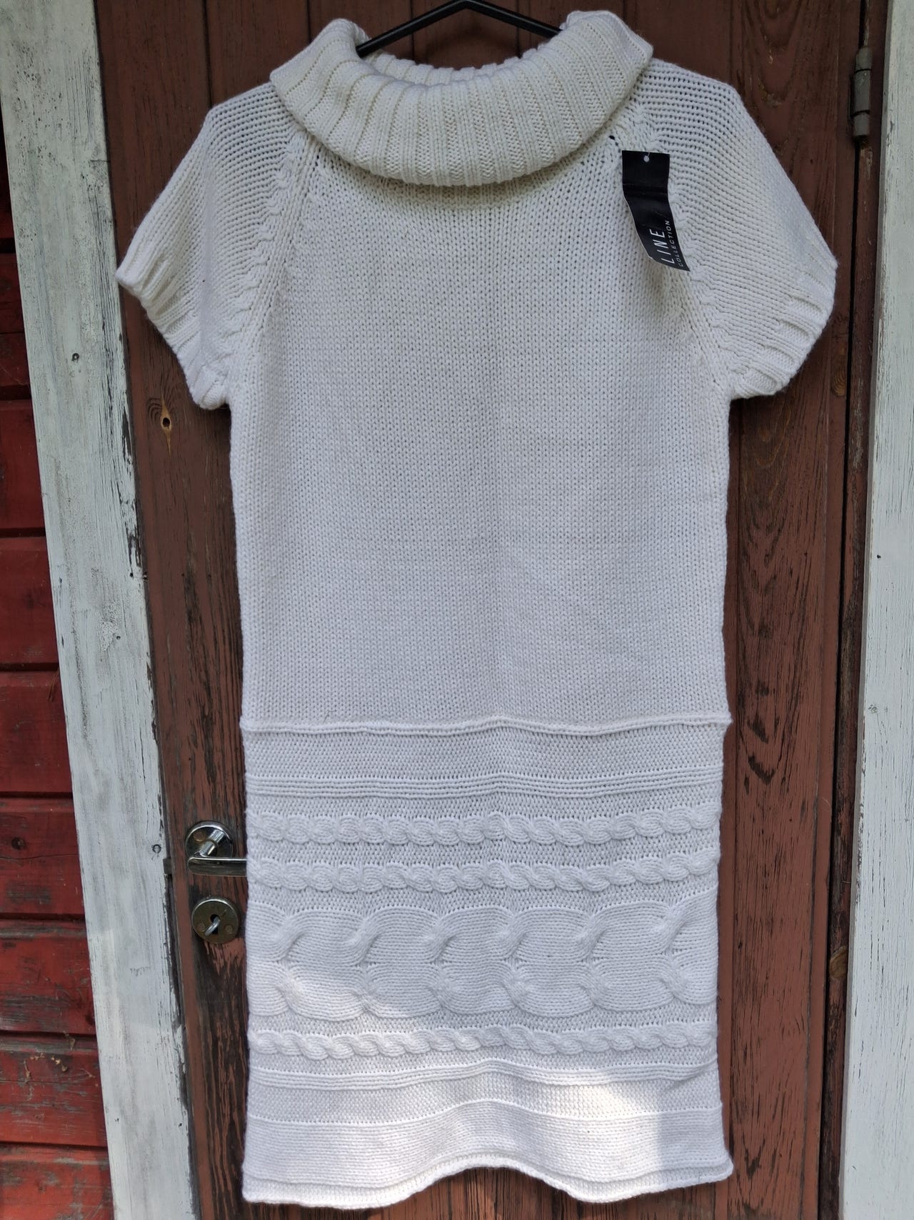 Line Collection neulemekko L valkoinen