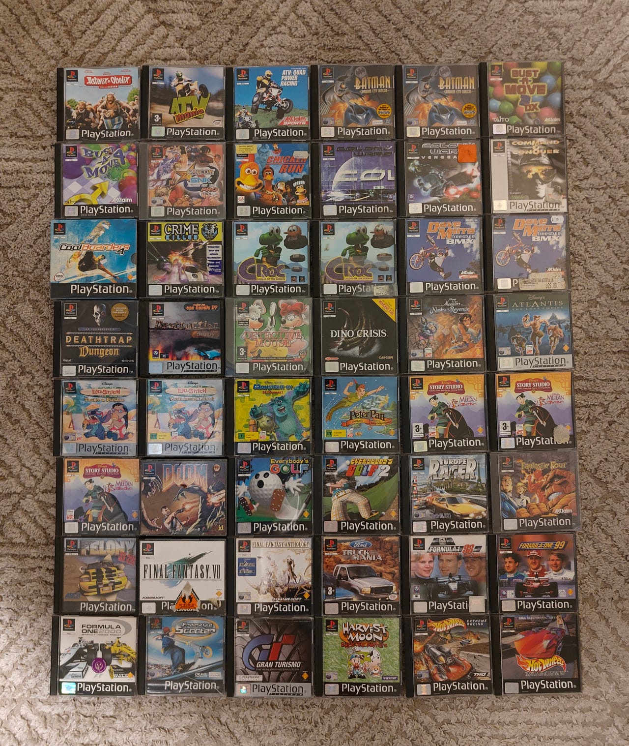 Playstation 1 pelejä PS1