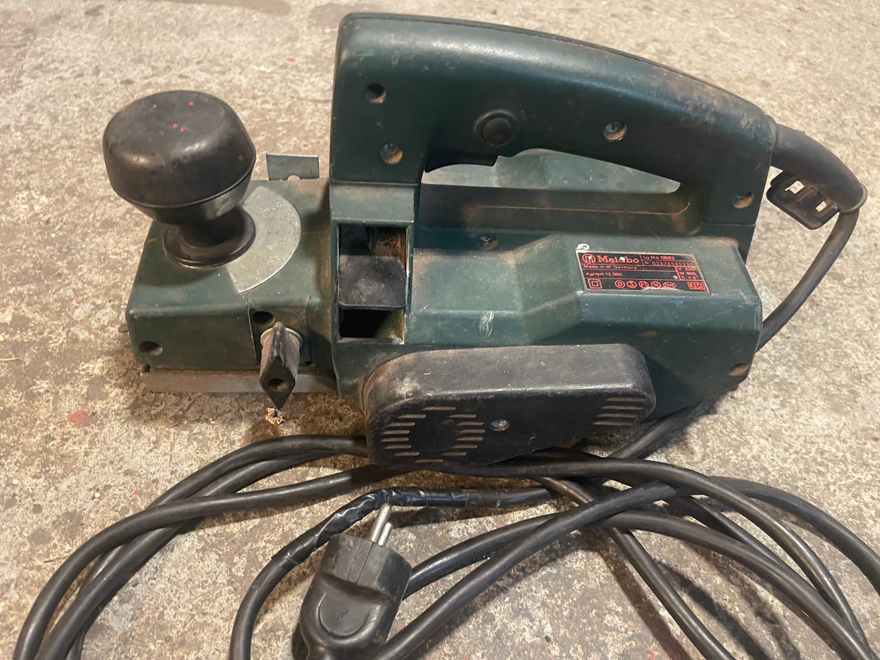 Metabo sähköhöylä 800w