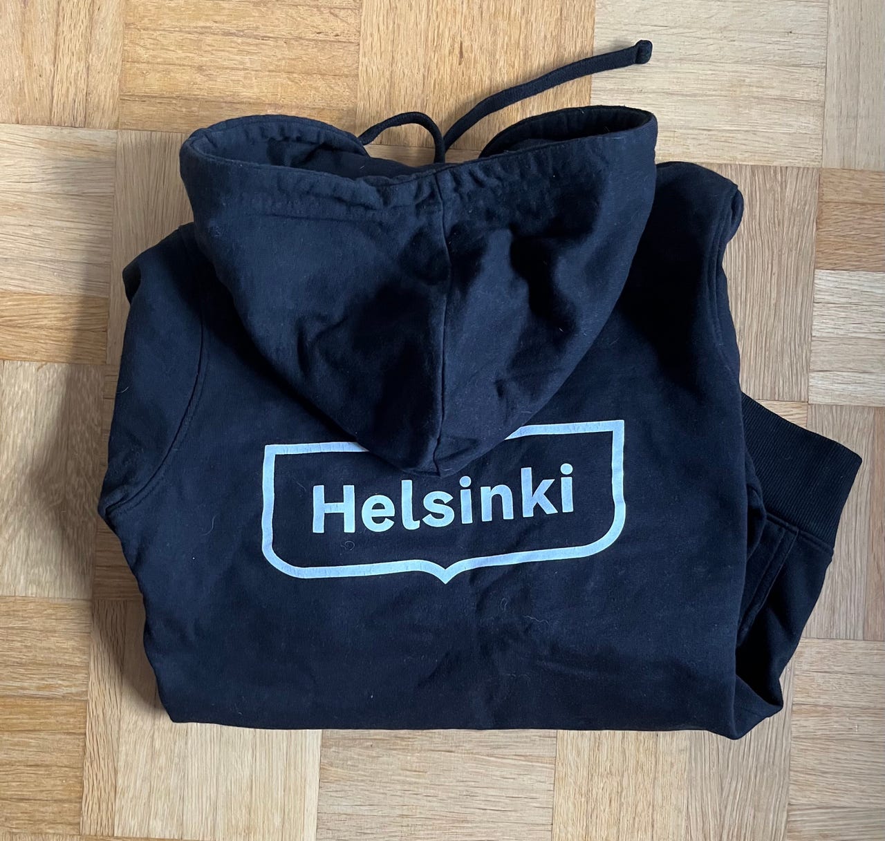 Helsinki-huppari, iso XS, käyttämätön
