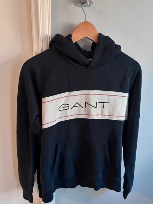 Gant huppari M, tummansininen