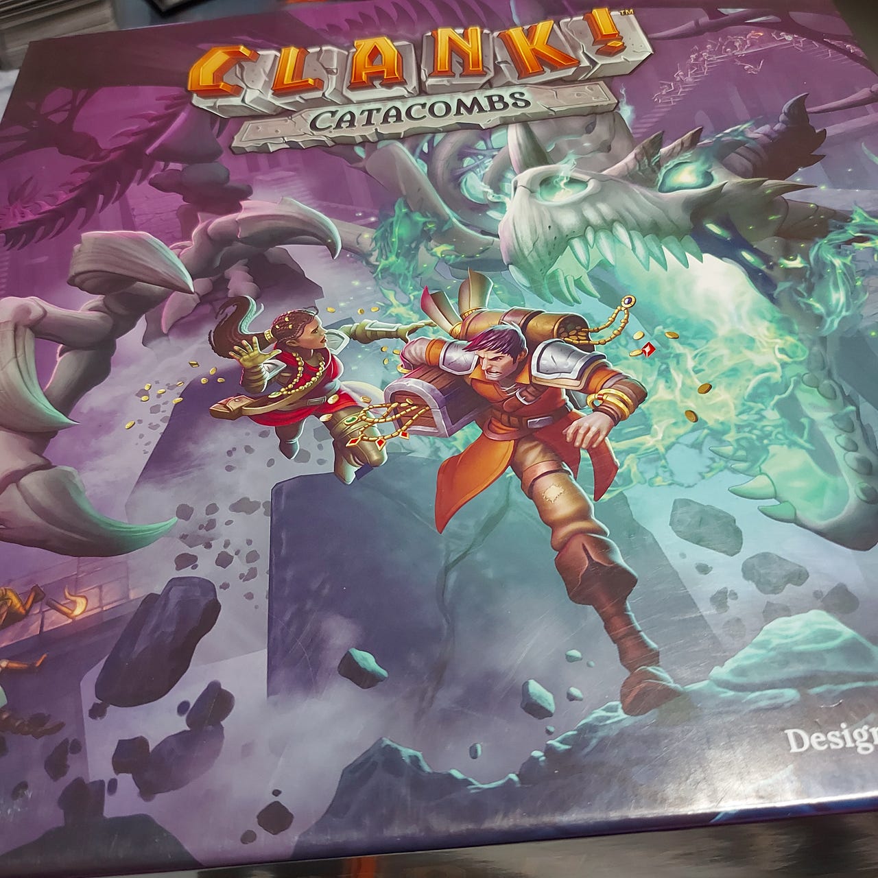 Clank! Catacombs lautapeli