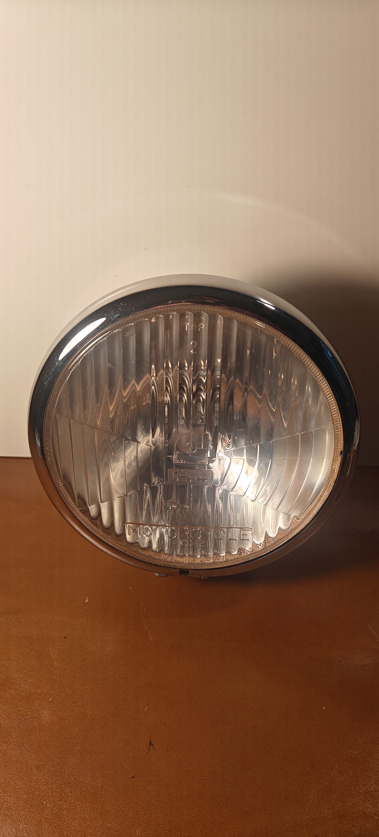 Vintage Retro Chorome 60s 70s 80s Mod HR/Motogucci,Triumph Headli
