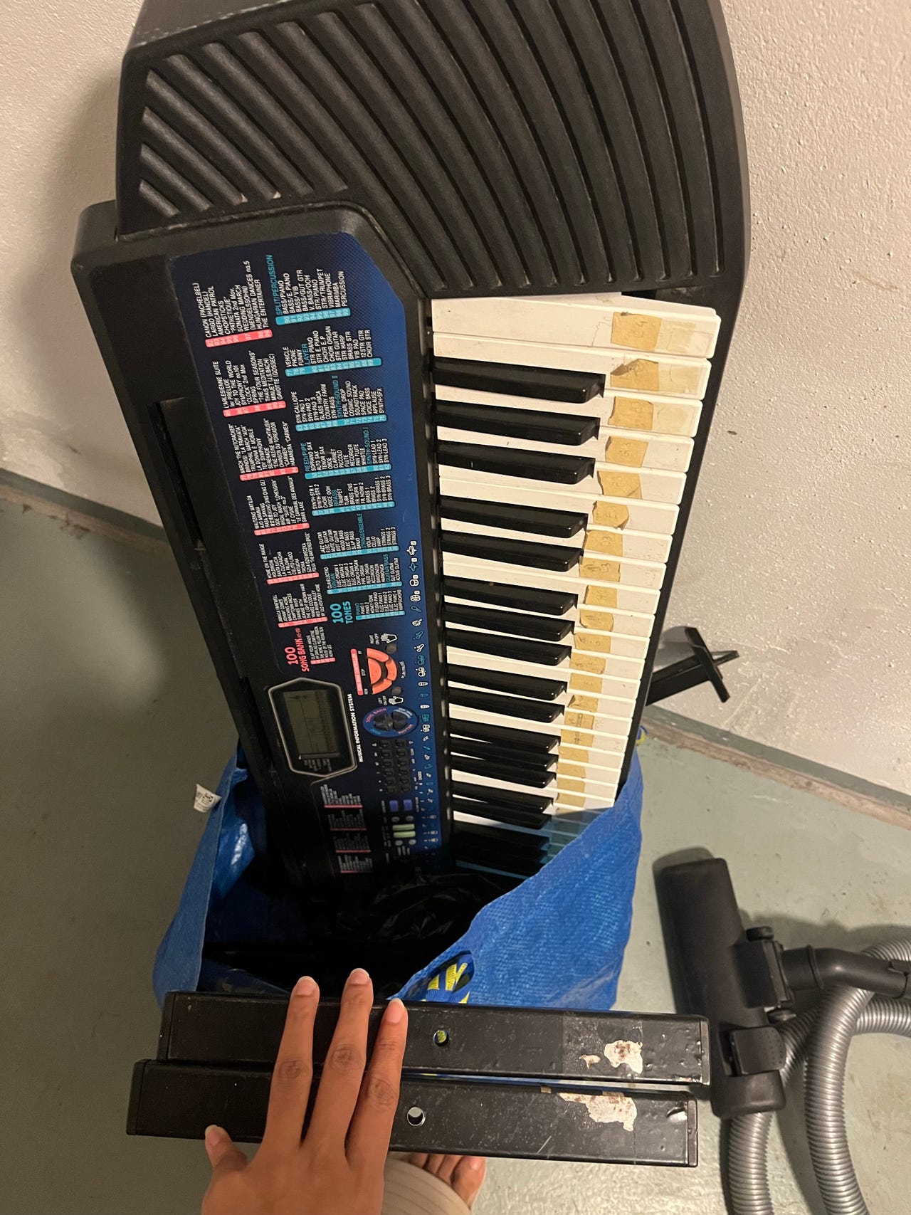 Yamaha koskettimet sähköpiano
