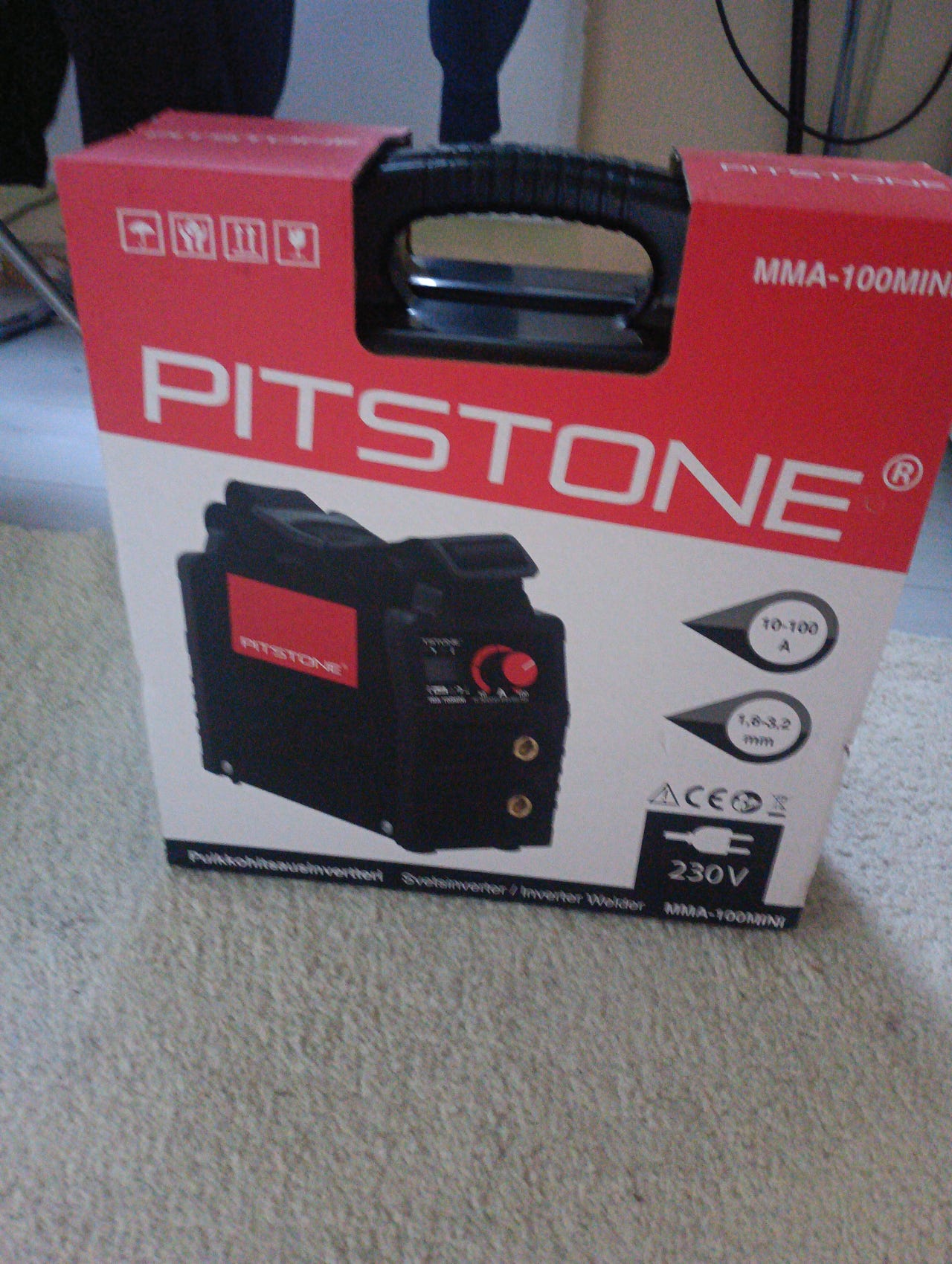Pitstone MMA-100MINI hitsauskone 230V
