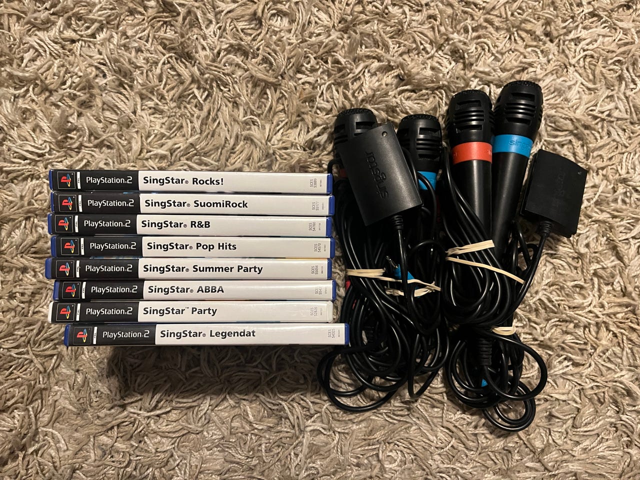SingStar-Paketti Ps2