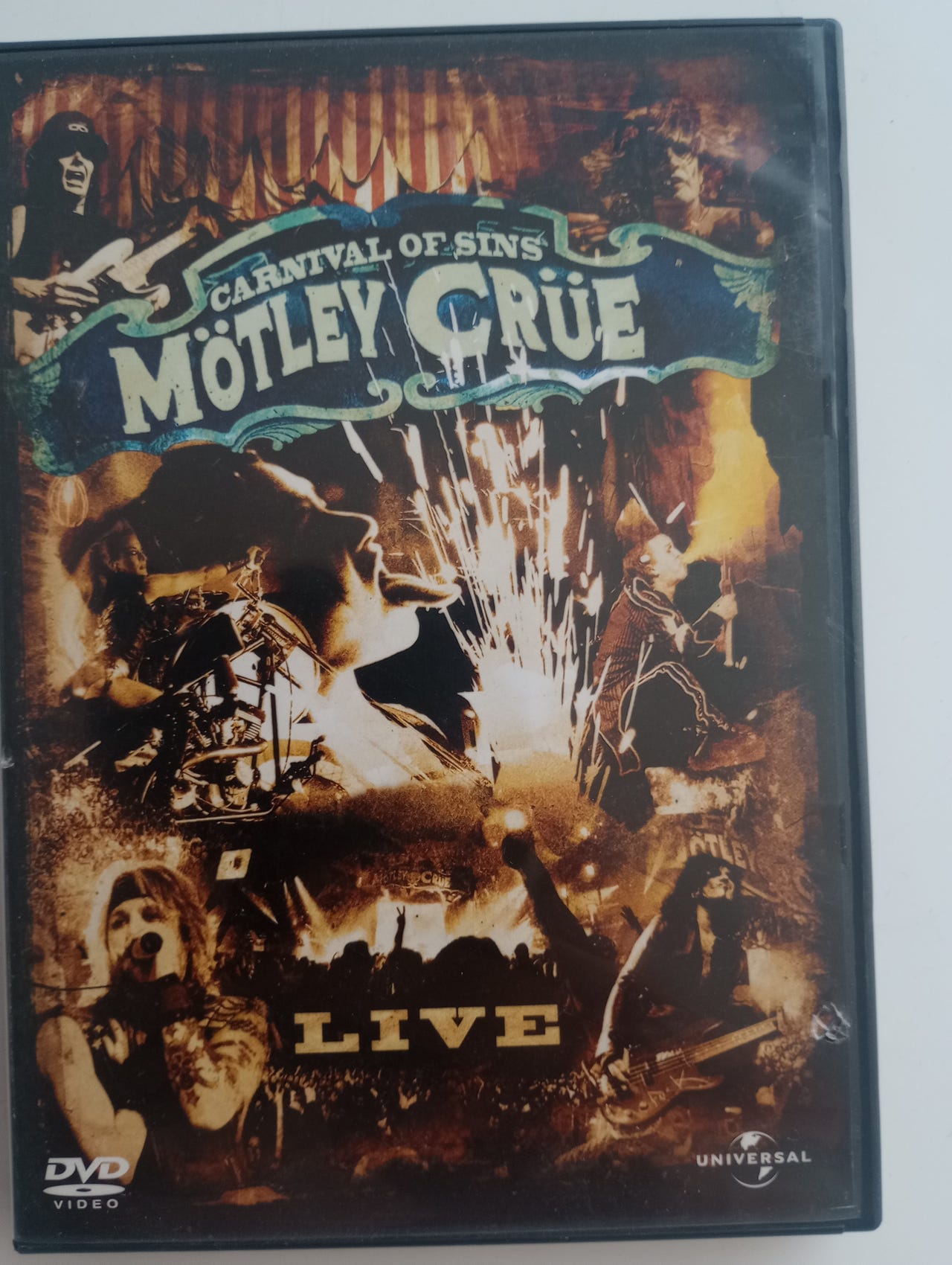 Carnival of sins Mötley Crue DVD