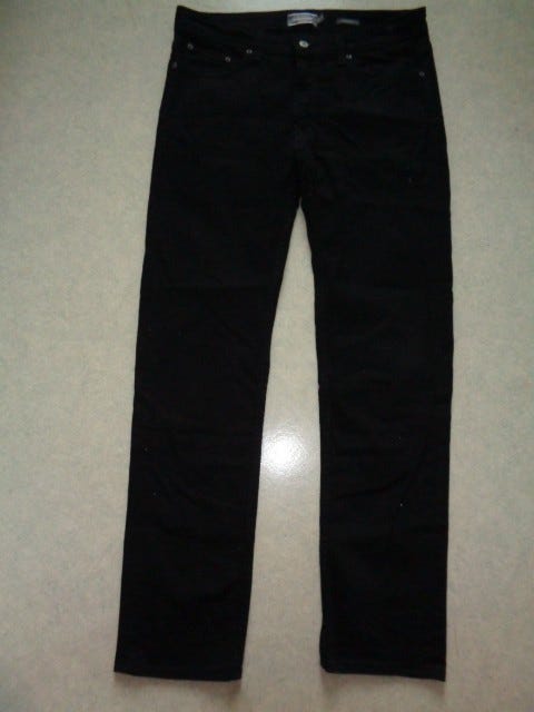 Dressman miesten mustat farkut 34/32
