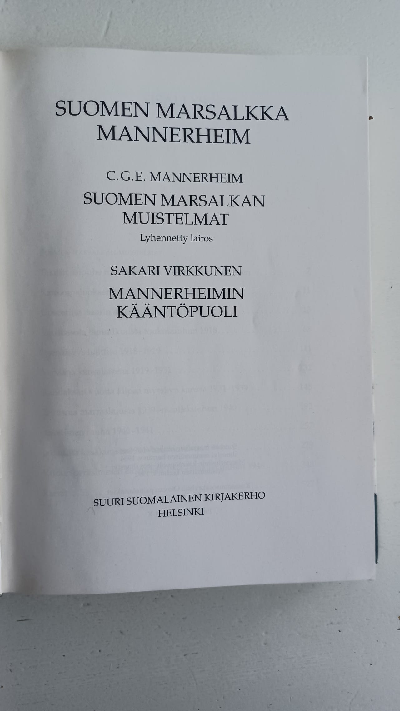 Suomen marsalkka Mannerheim