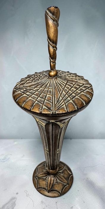 Korurasia - Harvinainen korukotelo Art Nouveau - 70-luvut - Epoks