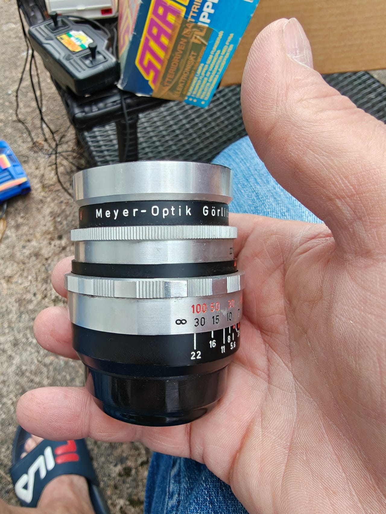 Meyer-Optik Görlitz Telefogar 90mm f/3.5 -objektiivi