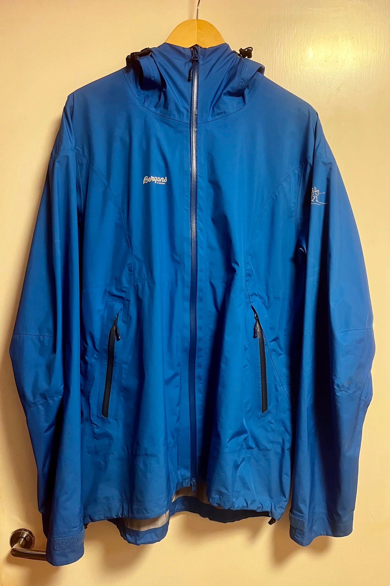 Bergans Letto ulkoilutakki XXL sininen