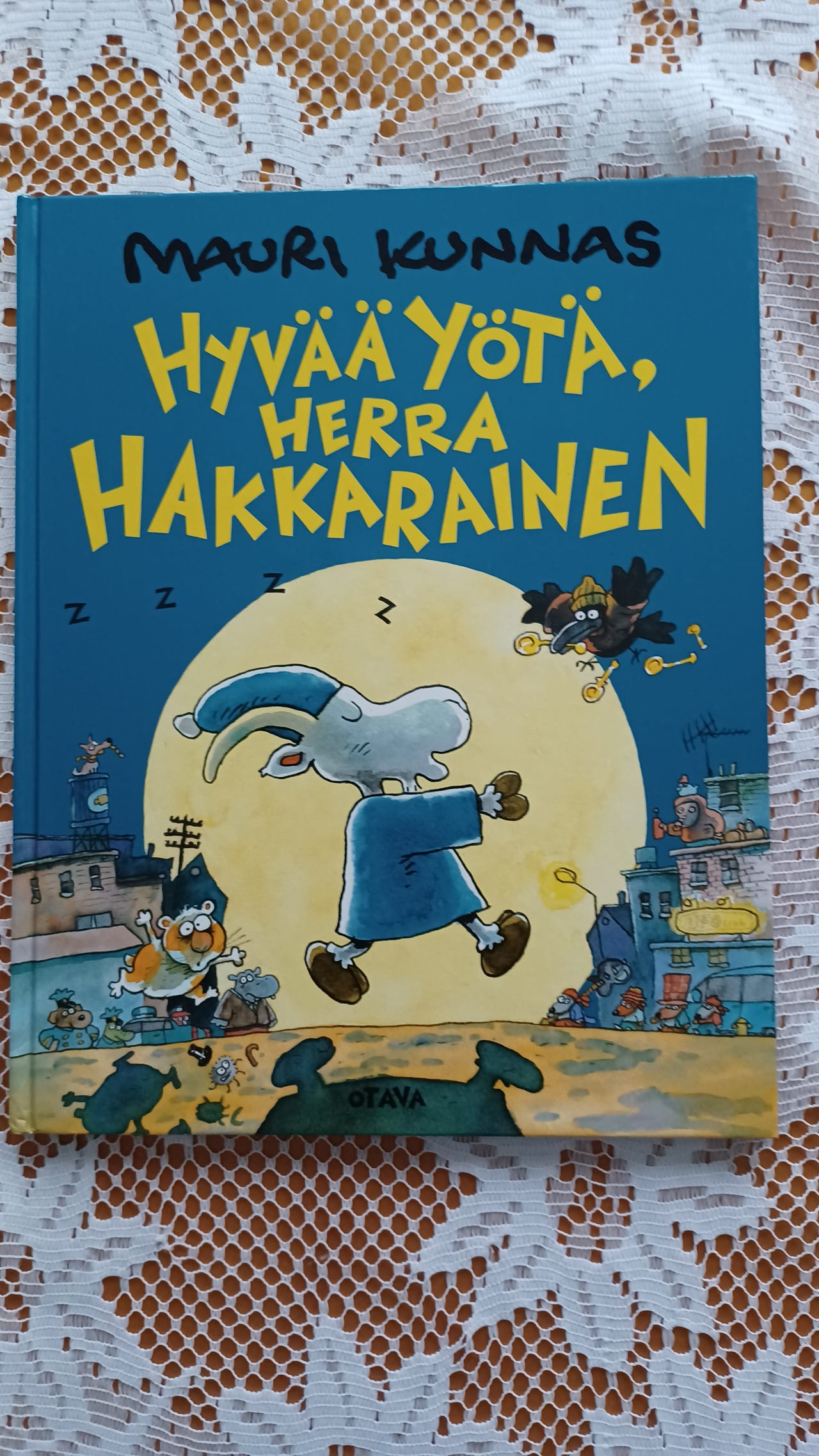 Mauri Kunnas: Hyvää yötä Herra Hakkarainen