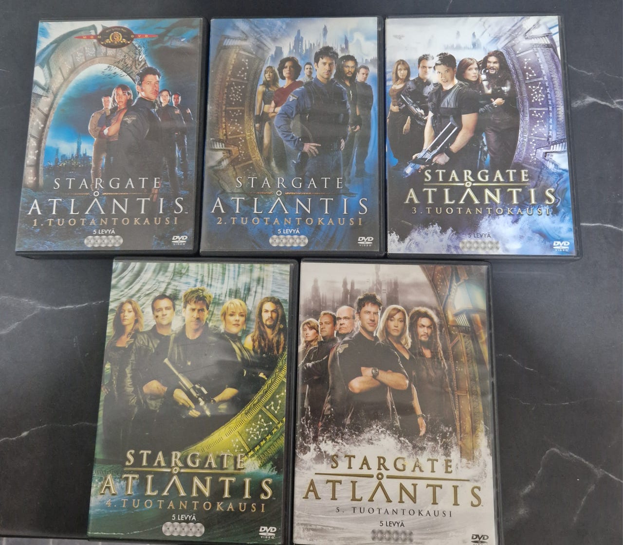 Stargate Atlantis: Kaudet 1-5