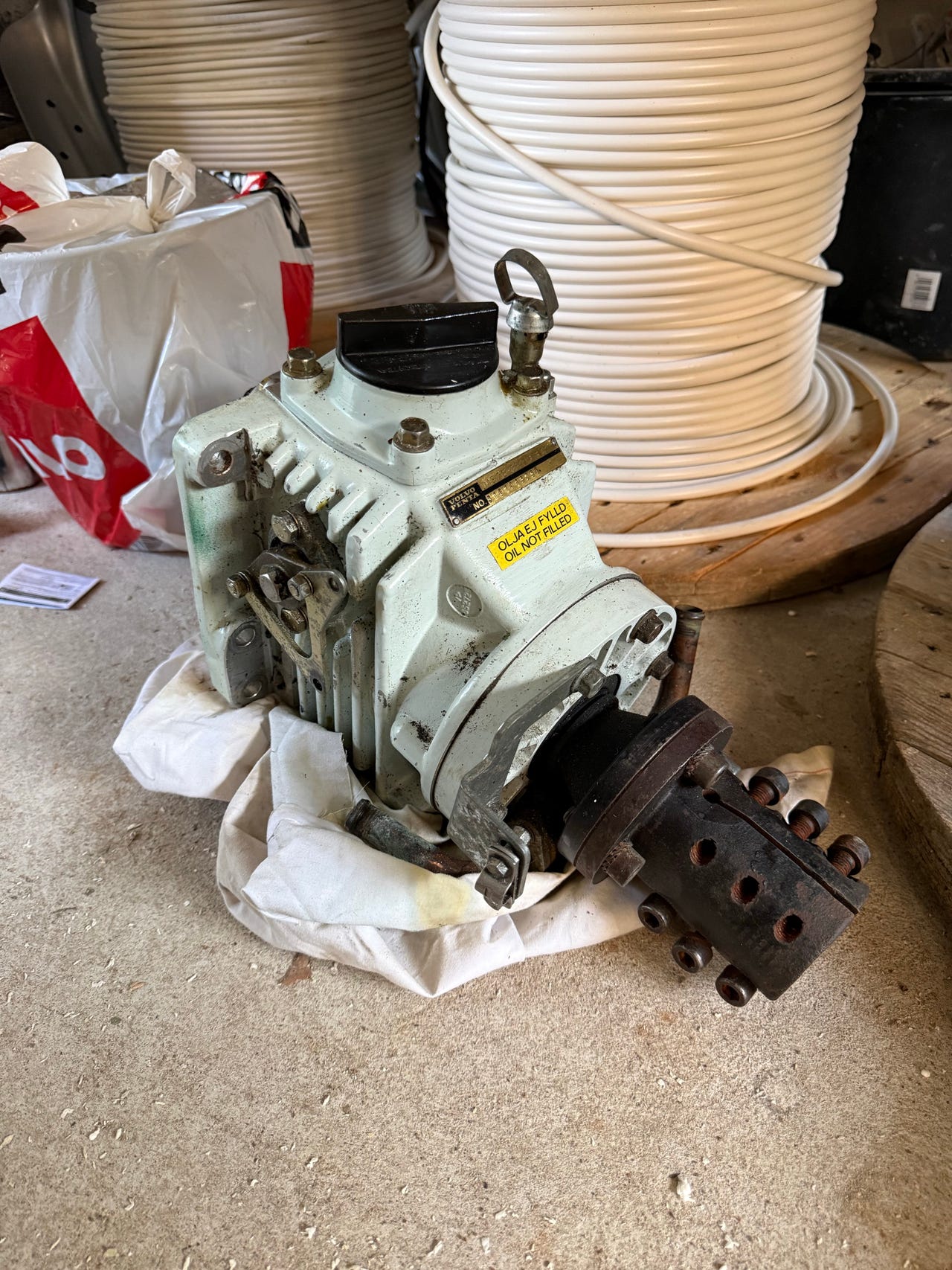 Volvo penta MS2B vetolaite