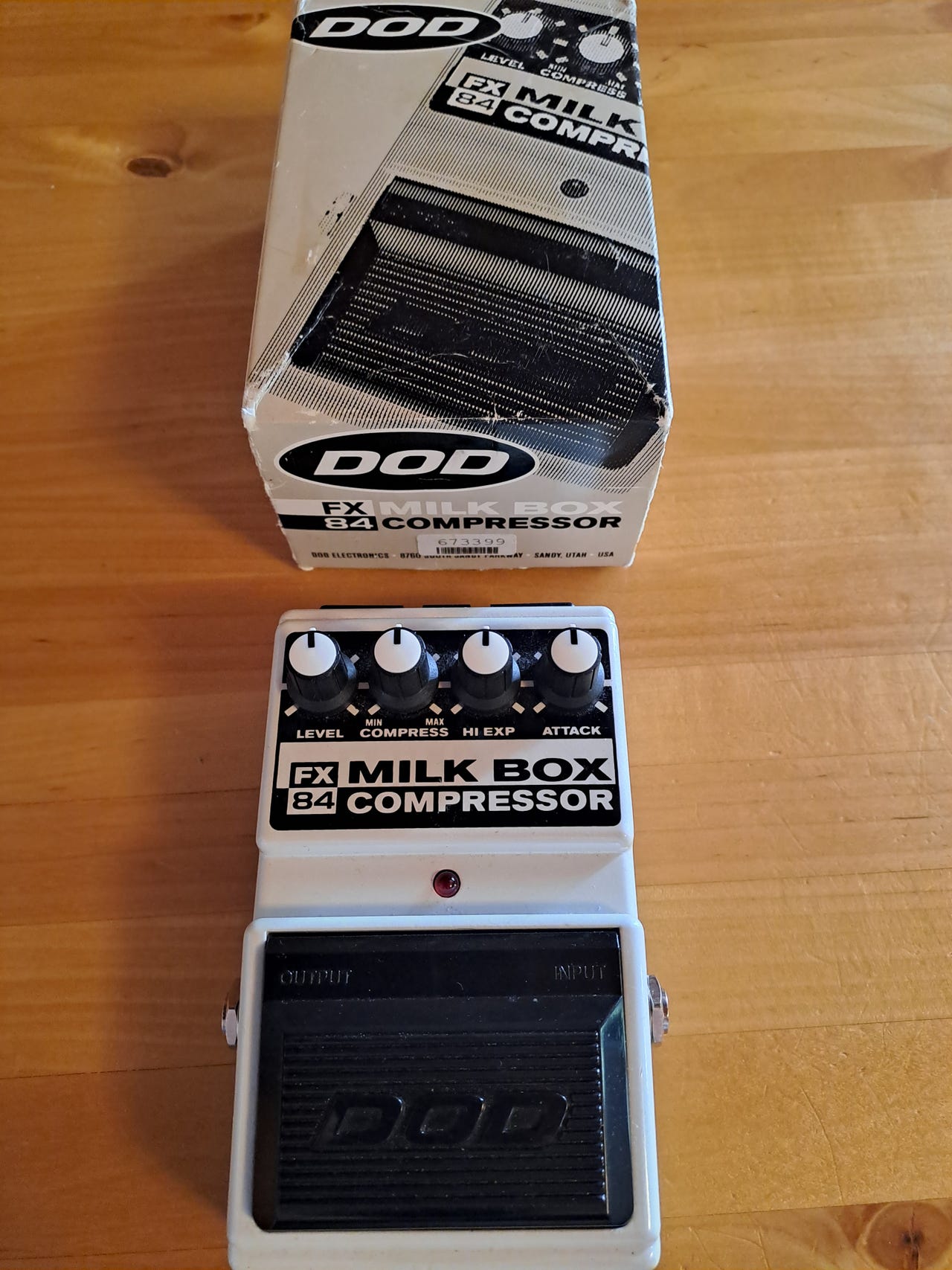 DOD FX84 Milk Box Compressor -kitarakompressori | Tori
