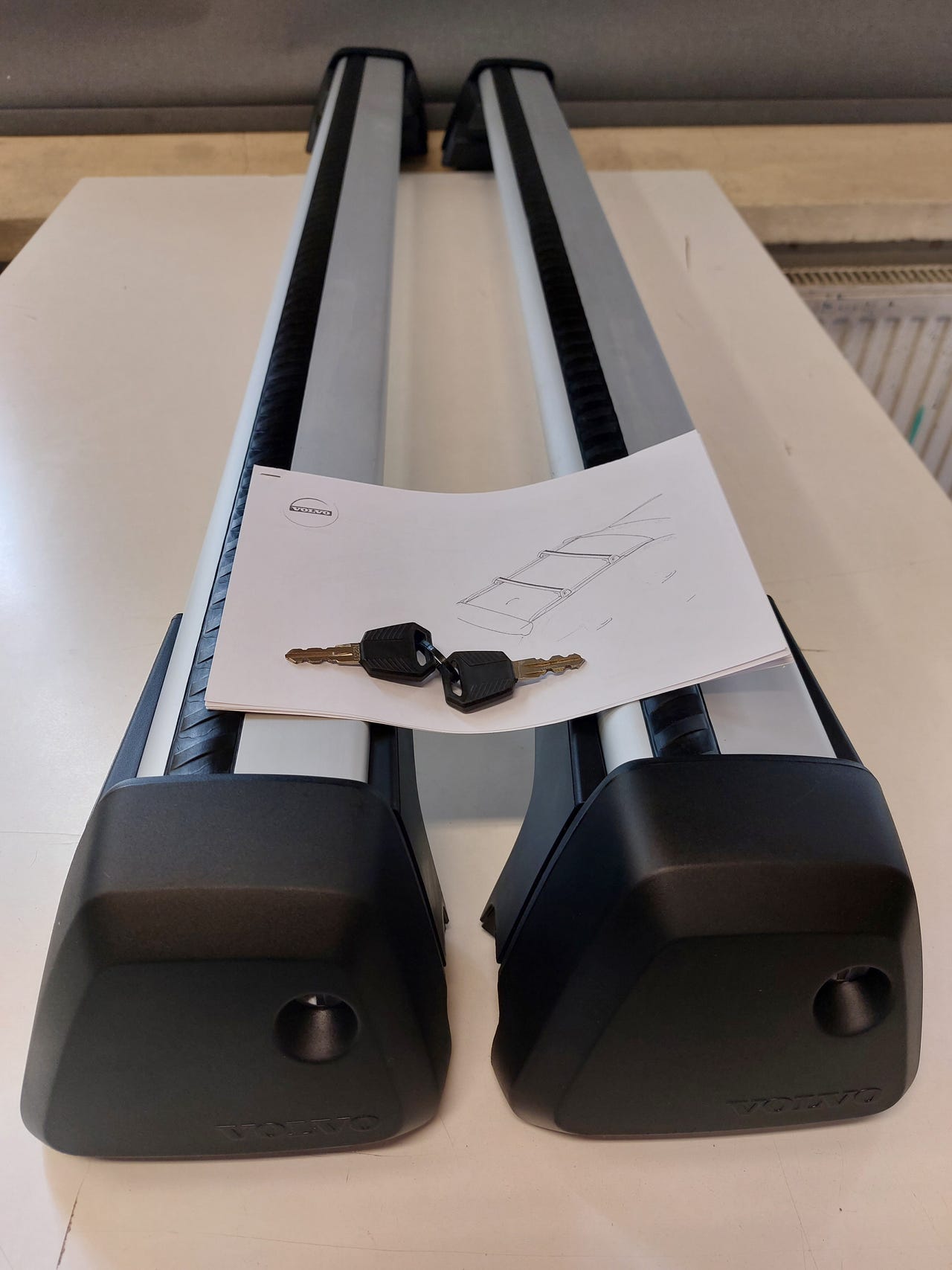 Volvo XC90 mk2 OEM Kattotelineet/Taakkatelineet 32270141 vm. 2016