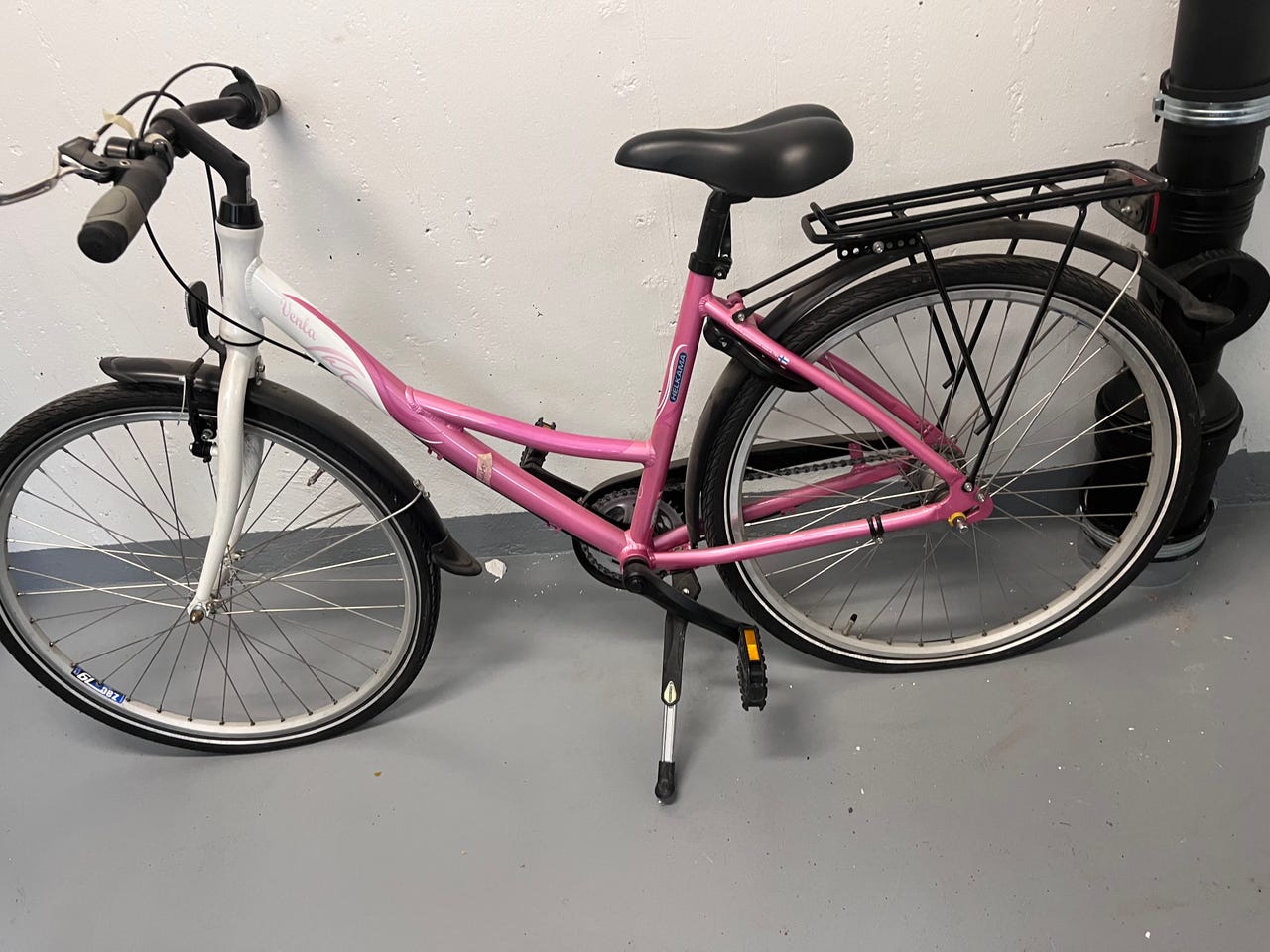 Helkama Venla lasten polkupyörä 26 pinkki