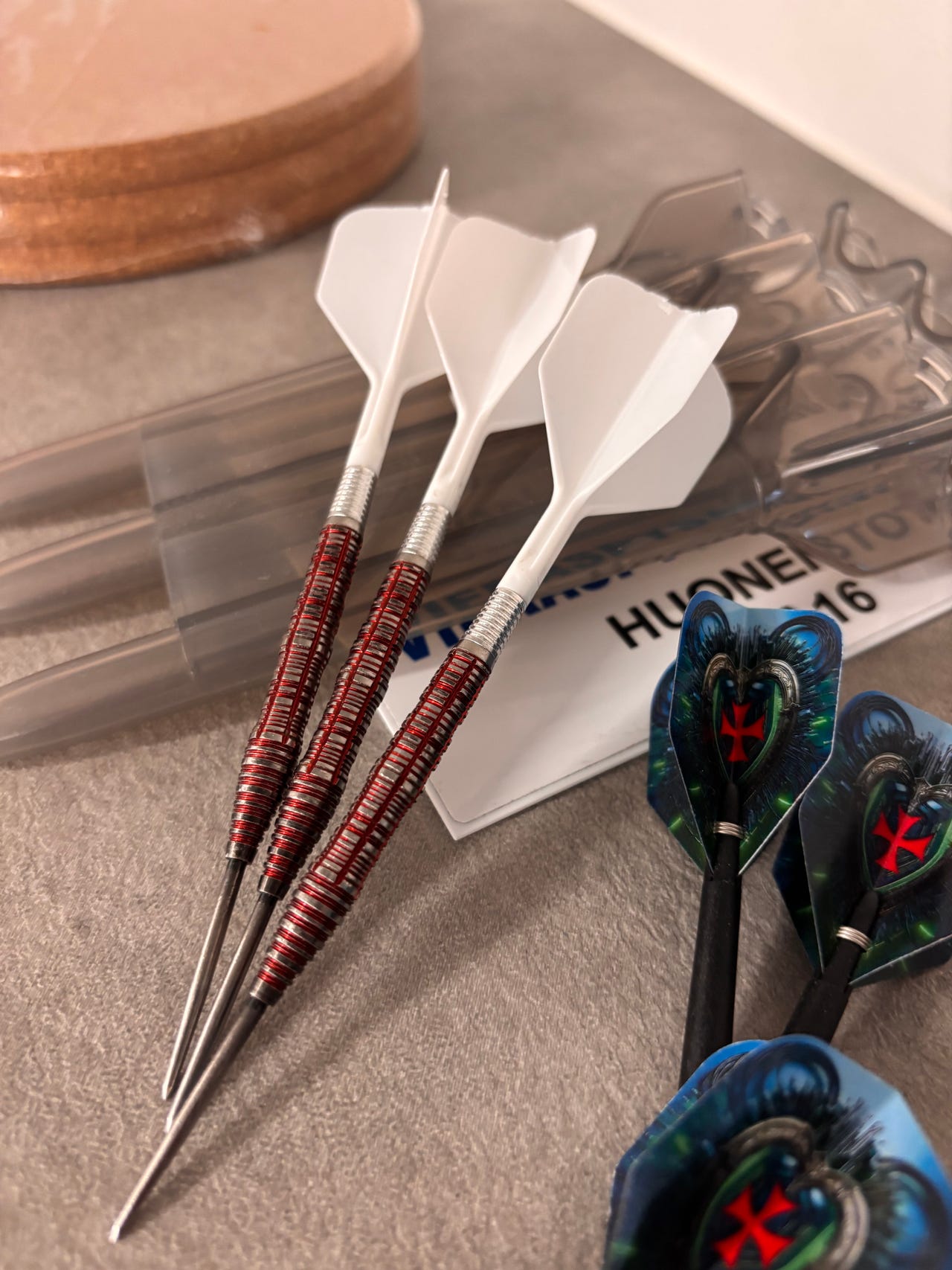 Shot Future Knights Dreadheart 90% Steeltip 23g darts-tikka