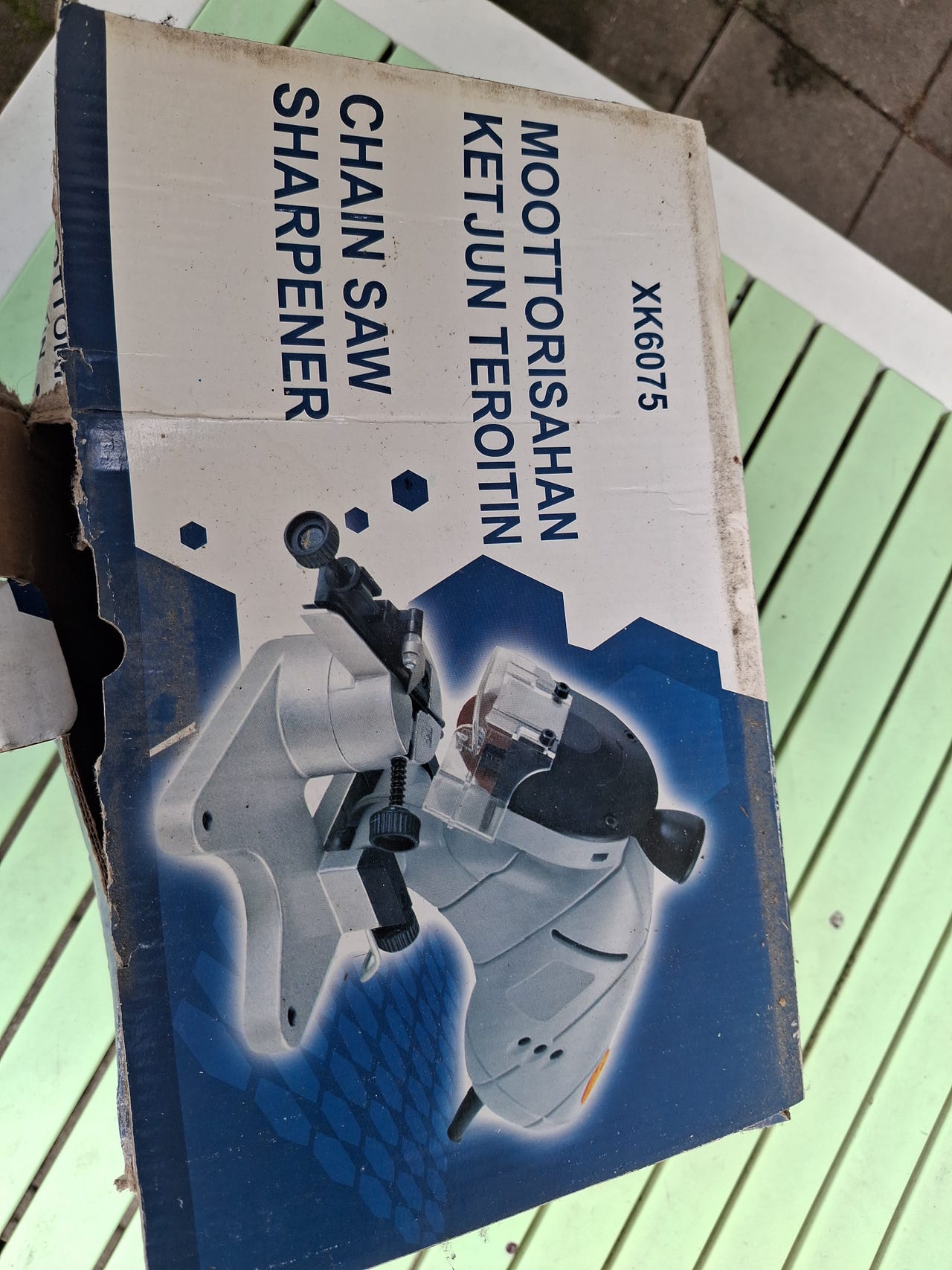 moottorisahan ketjun teroitin